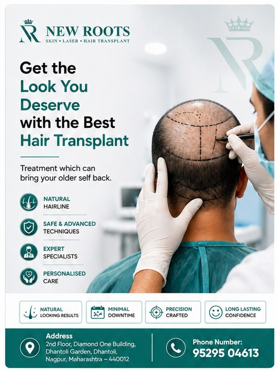 New Roots — Hair Transplant — cover